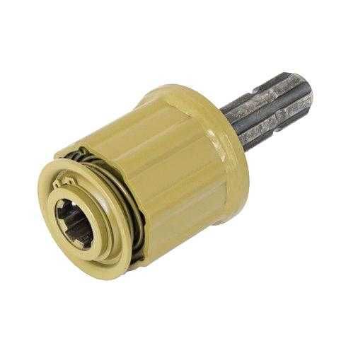 Обгінна муфта, Фрикційна муфта, Муфта зі зрізним болтом, Тріщотка