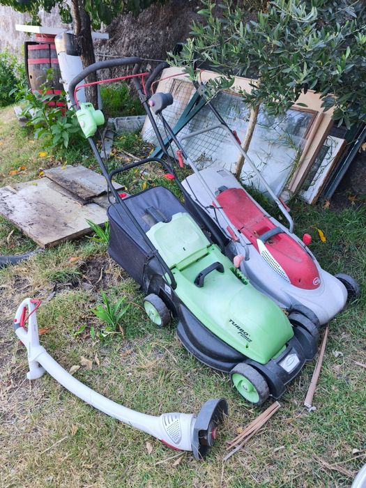 3 Máquinas de Jardim para Peças