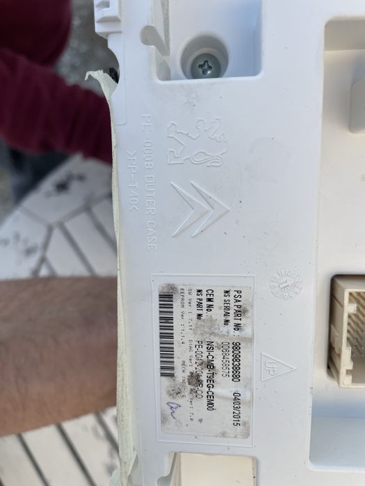 Peuegot 308 quadrante