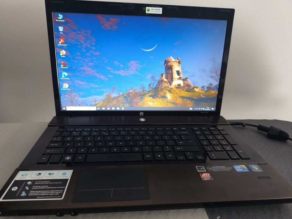 Laptop HP ProBook 4720s 17,3"/ Ii3350M/4GB RAM 250GB dysk SSD Win10Pro