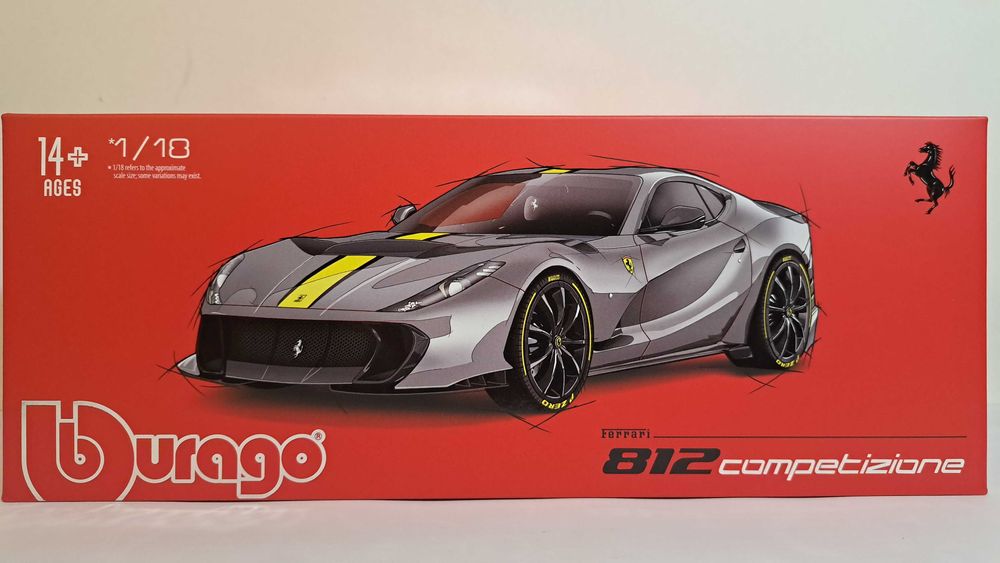 1/18 Ferrari 812 Competizione cz - burago Signature