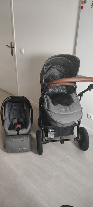 Carrinho de Bebé KINDERKRAFT Moov Grey (3 em 1)