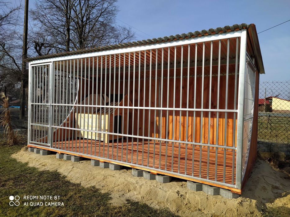 Kojec dla psa klatka OCYNKOWANA mocna solidna 4x2