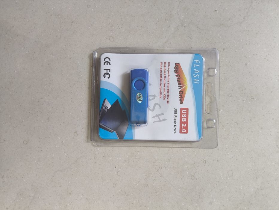 Pendrive niebieski 128 GB