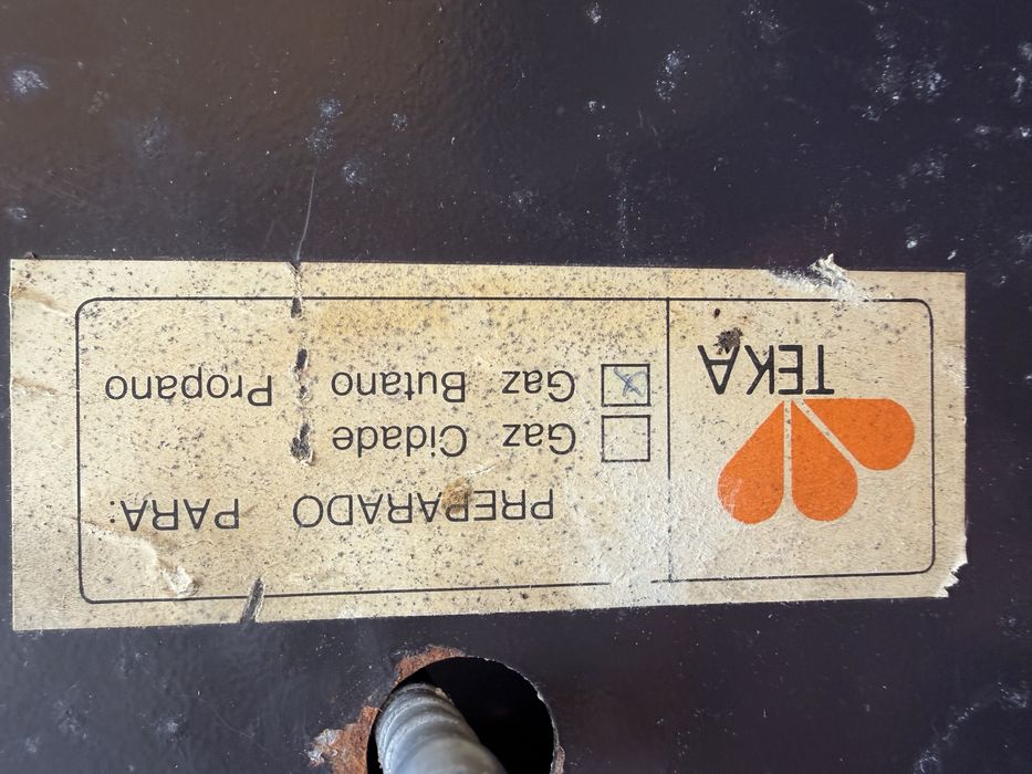 Fogao de campismo encastrado