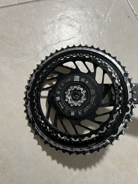 Prato sram red 52/39T com potenciometro