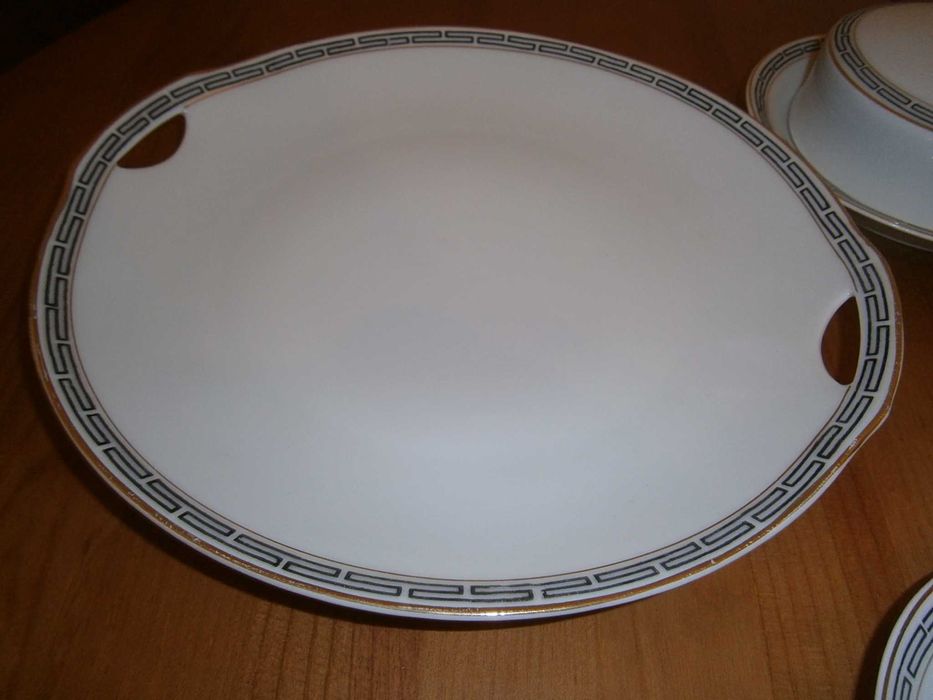 Serviço Chá porcelana antiga alemã, raro, Bavaria, anos 1930/40