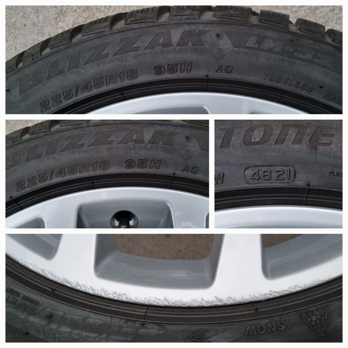 Koła Zimowe Alu 18" Audi A4 B9 B8 A6 C6 5x112 SuperStan Oryginalne