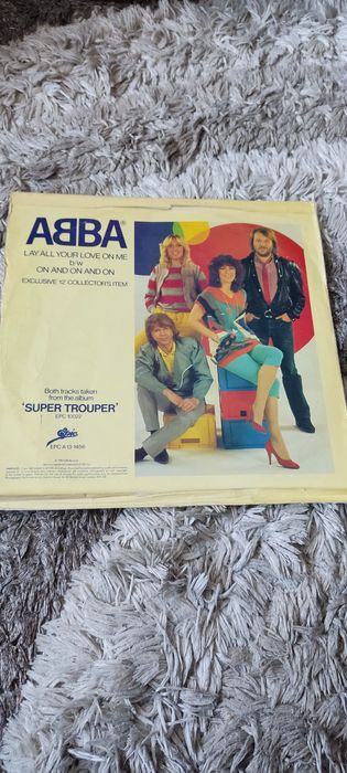 ABBA Lady all your love on me ,On and on and on 1981 Epic Ex+