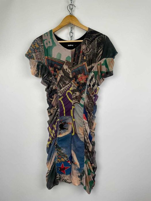 Desigual large жіноча міні слім сукня , плаття
