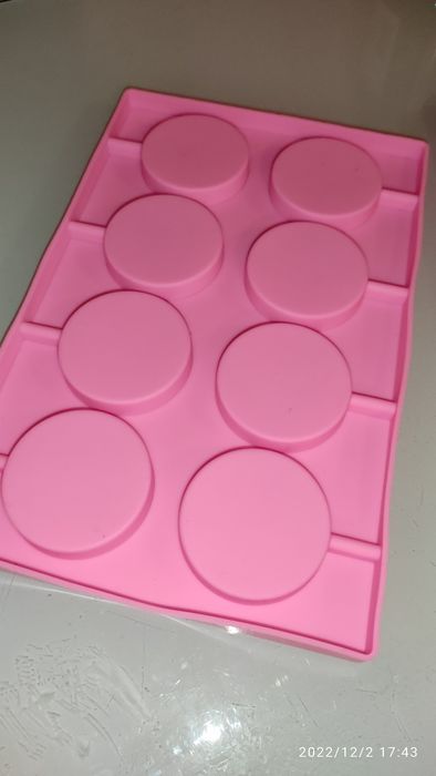 Zestaw silikonowych foremek do cukierków