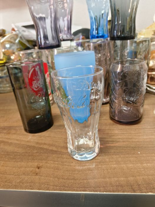 Szklanki Coca-Cola
