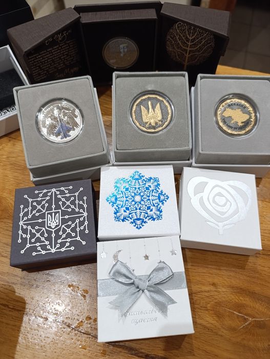 Срібні монети НБУ і не тільки