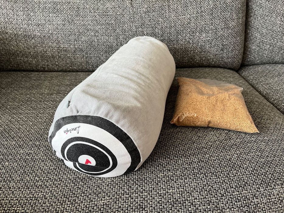 Poduszka do karmienia Lactusia, antyalergiczna, wsad: łuska prosa