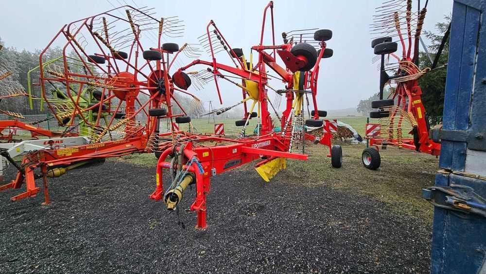 Zgrabiarka  przetrzasarka krone fella pottingier deutz niemeyer claas