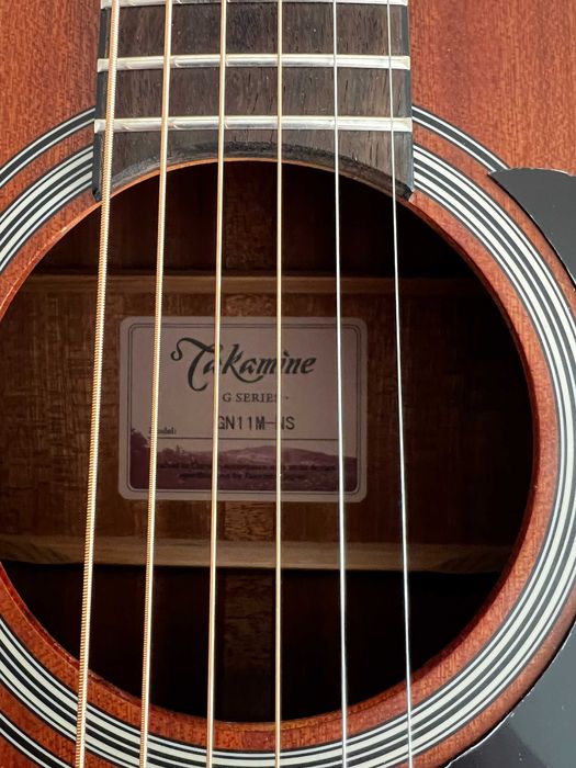 Gitara Takamine GN11M-NS + pokrowiec Hudson 700W