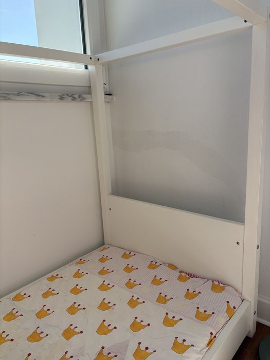 Cama motessori branca