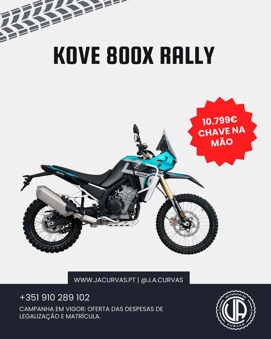 KOVE 800X Rally (Campanha em vigor)