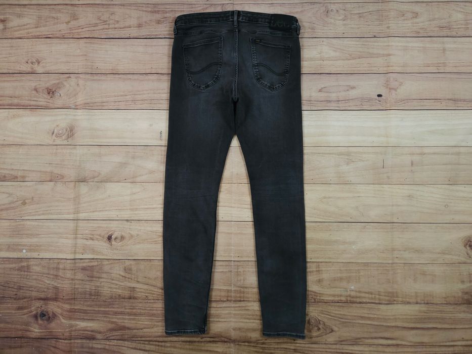 LEE Malone Spodnie Jeans Męskie Szare Skinny r. 34/34