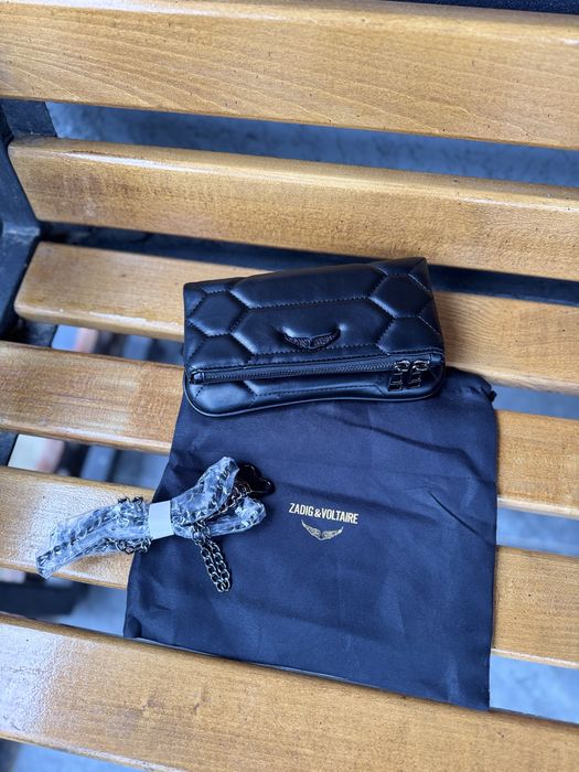 ‼️ Акція ‼️ Сумка клатч Zadig & Voltaire Quilted