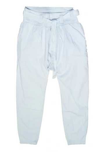 Baggy dziewczęce cienki jeans 164