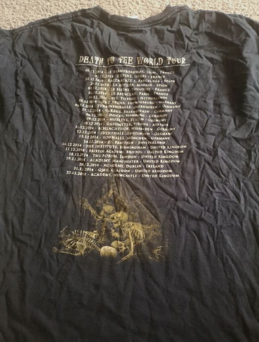 Koszulka Kreator, rozmiar XL, merch, t-shirt zespołu, world tour