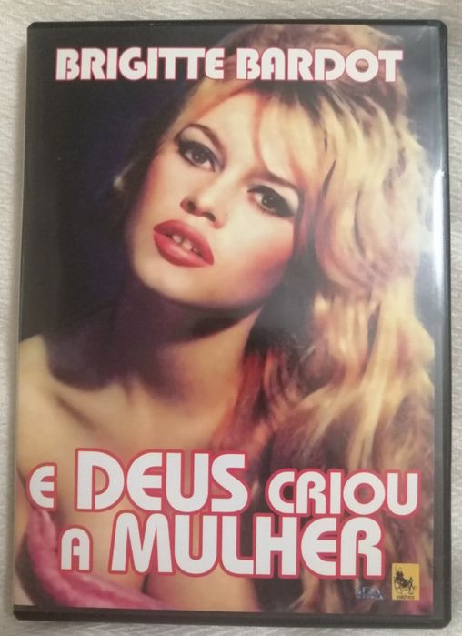 E Deus Criou a Mulher, Brigitte Bardot  - dvd raro