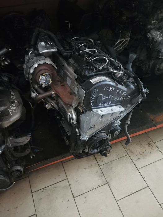 Motor vw 1.6 tdi 105cv cayz