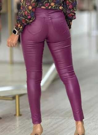Calça ecopele push-up Bigzone (purpura) NOVAS COM ETIQUETA