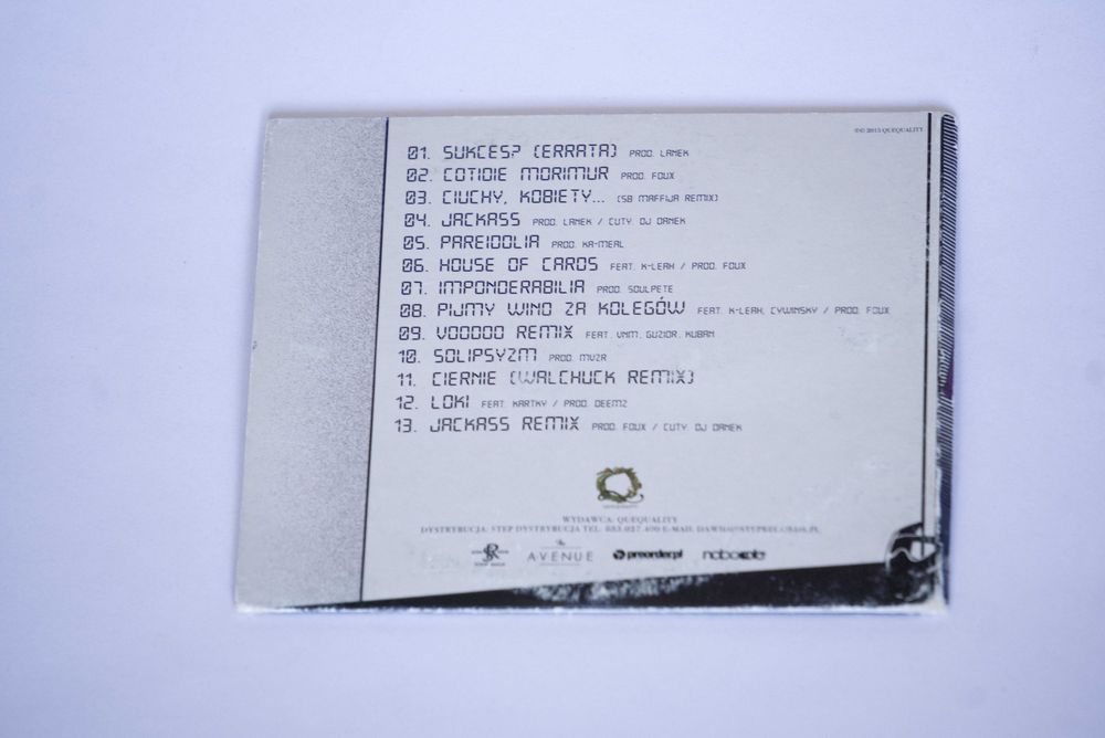 Quebonafide – EROTYKA CD | limitowana | rzadka | kolekcjonerska