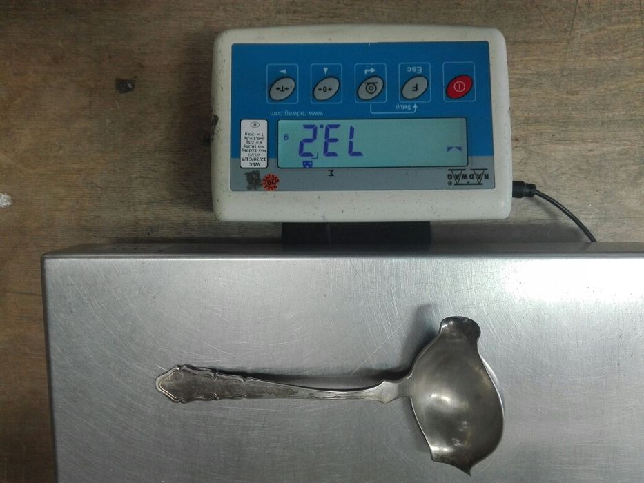 Chochelka nr5 srebro niemcy pr. 800, 73 gr. Rezerwacja