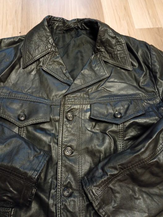 Męska skórzana kurtka