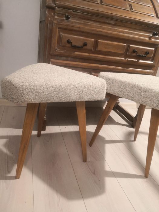 Taboret PRL trójnóg loft design