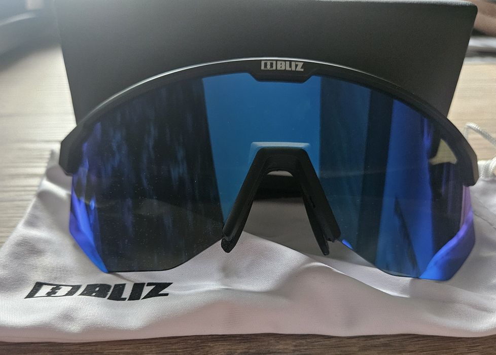 Okulary BLIZ Hero Matt Black Frame/Brown with Blue Multi Lens. Filt.cat.3 [12]