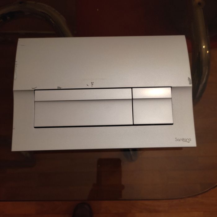 Placa de comando de descarga Sanitana LCN cinza