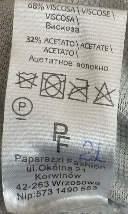 Sukienka tunika Paparazzi Fashion S- M