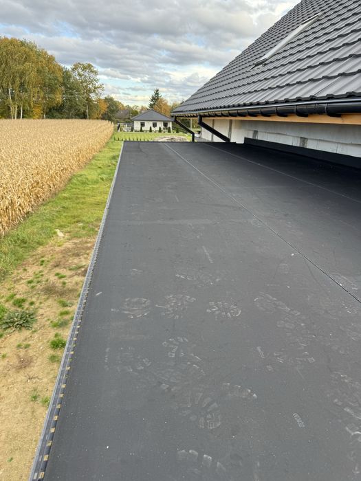 Usługi dekarskie  dekarz Hydroizolacja EPDM Dachy Płaskie ,Taras, balkony resitrix, elevate,boss,cover