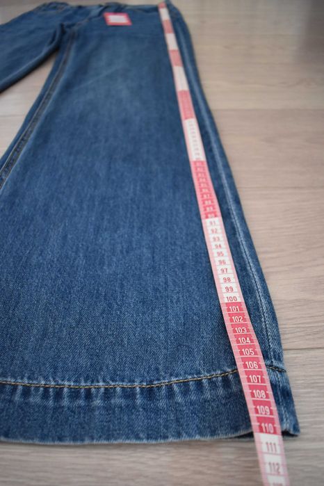 Calças de ganga wide leg, NOVAS [XS - 34]