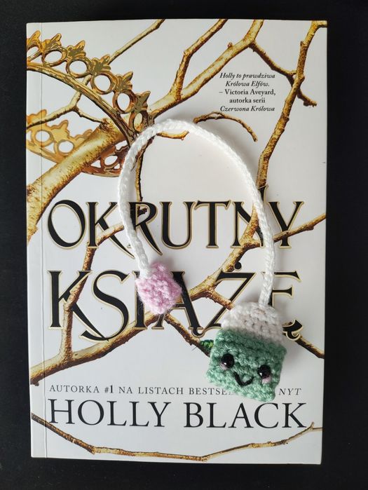 Zakładka do książki bookmark crochet szydełko