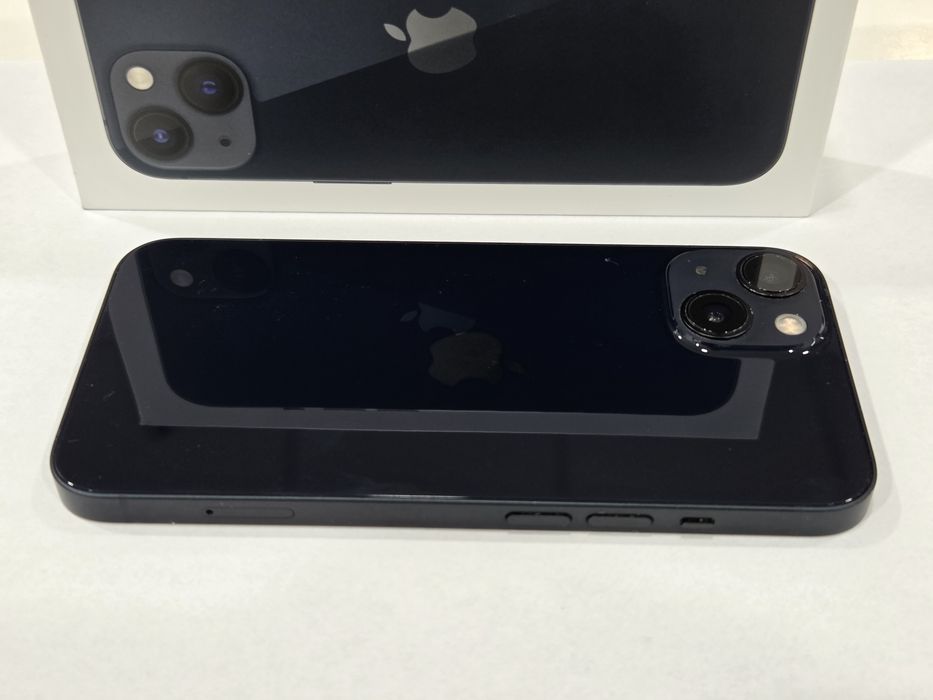Zadbany Telefon Apple Iphone 13 128GB Czarny Bateria 100% DZIERŻONIÓW