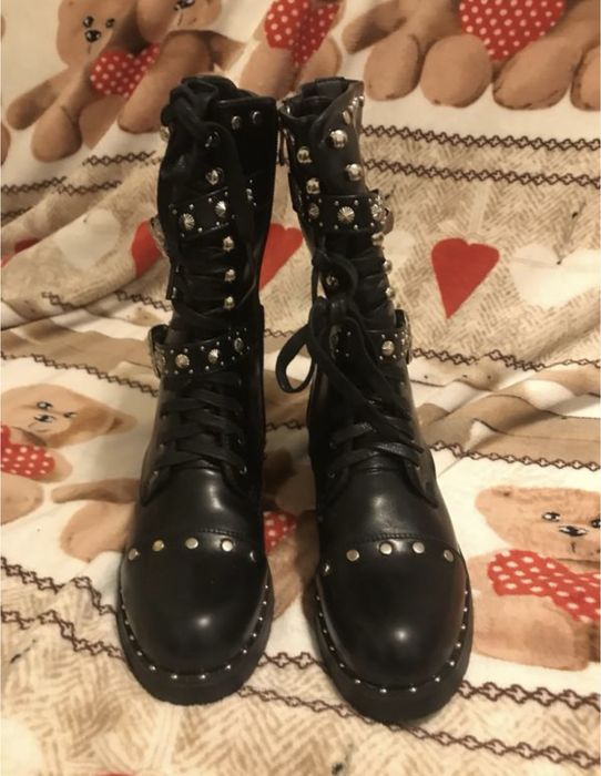 Ботинки, черевики, мото черевики осінні 39р