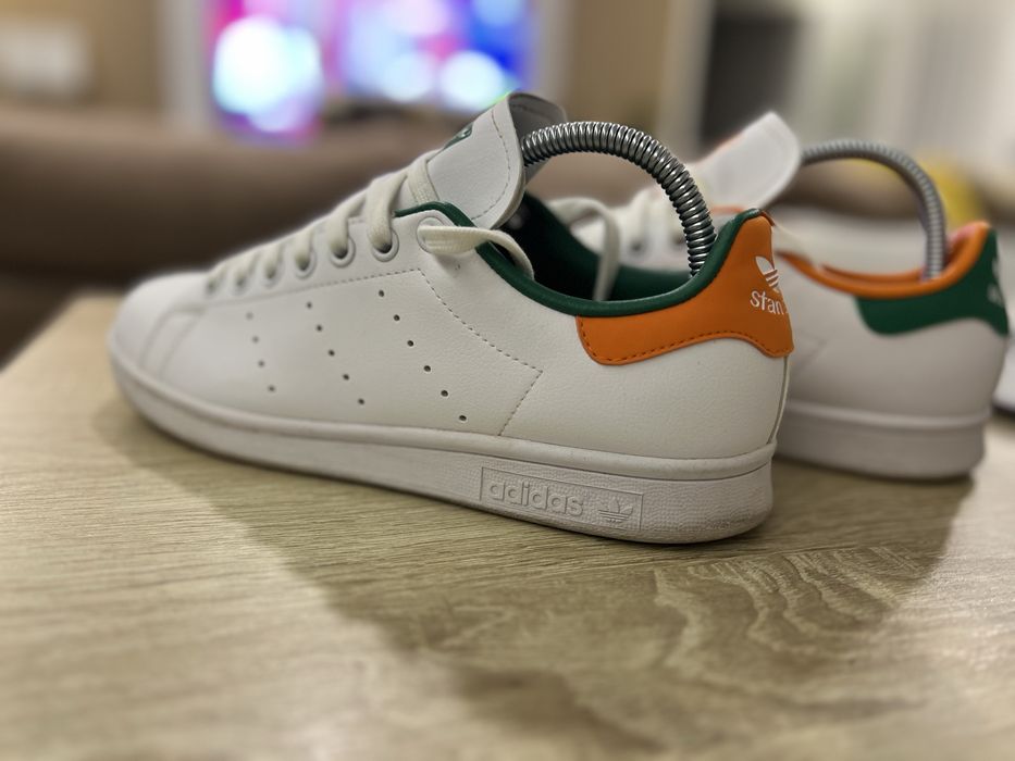 Adidas Stan Smith Laranja e Verde