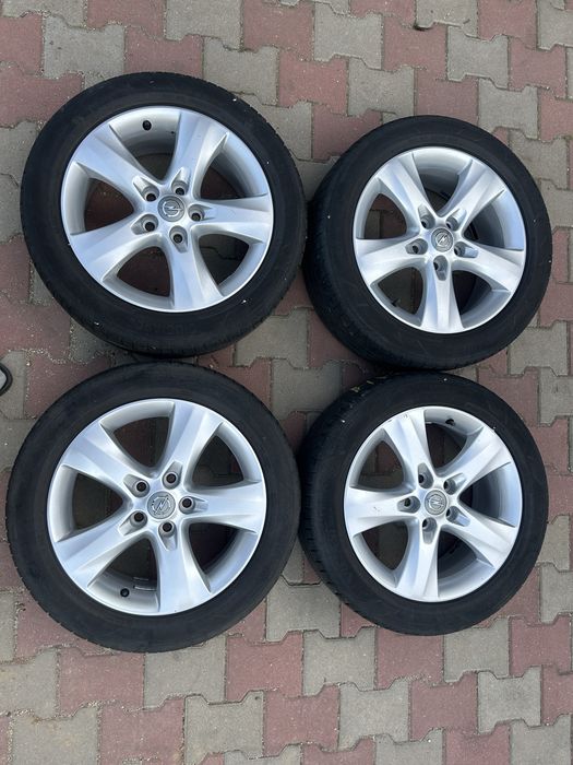 Felgi kola aluminiowe r17 5x115 opel zafira astra