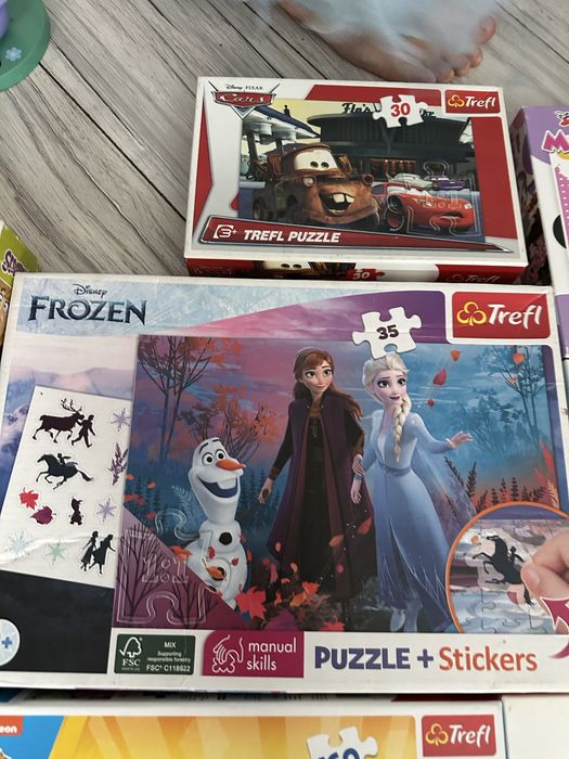 Puzzle zestaw 10 sztuk