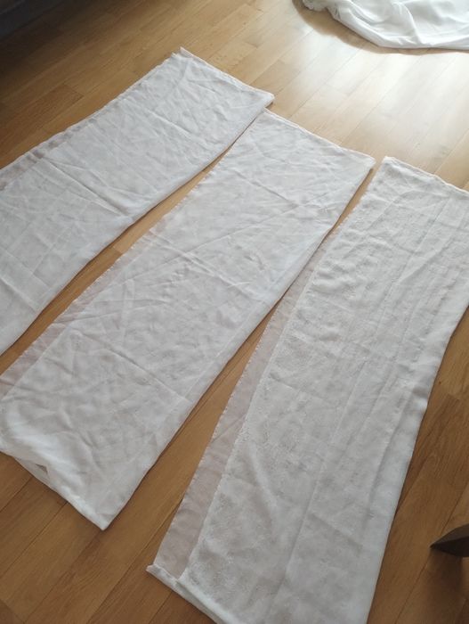 Firanka biała nie trzeba pracować