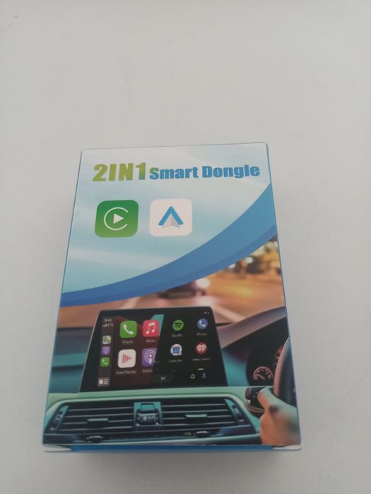 Bezprzewodowy adapter Carplay Android Auto WiFi BT Auto Connect 2in1