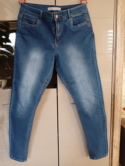 Spodnie George  niebieskie