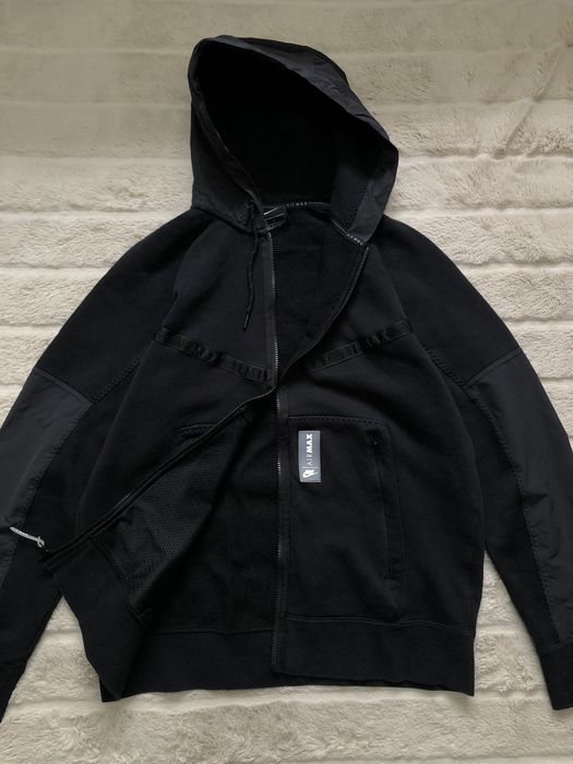 NIKE AIR MAX (M/L) Fleece Full-Zip Hoodie зип худи мужской флис теч ор