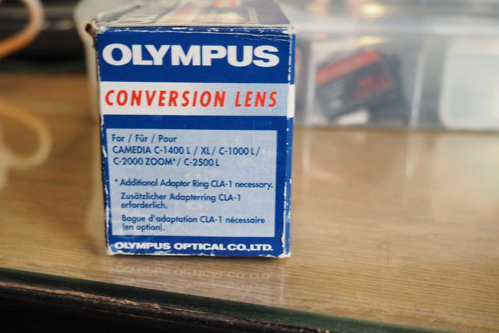Przystawka do Olympusa - conversionlens