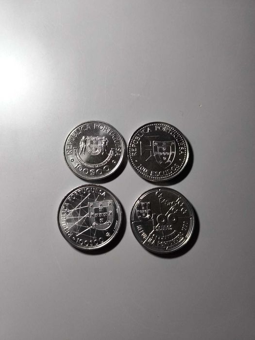 4 Moedas – II Série dos Descobrimentos 100 Escudos (1989‑1990)